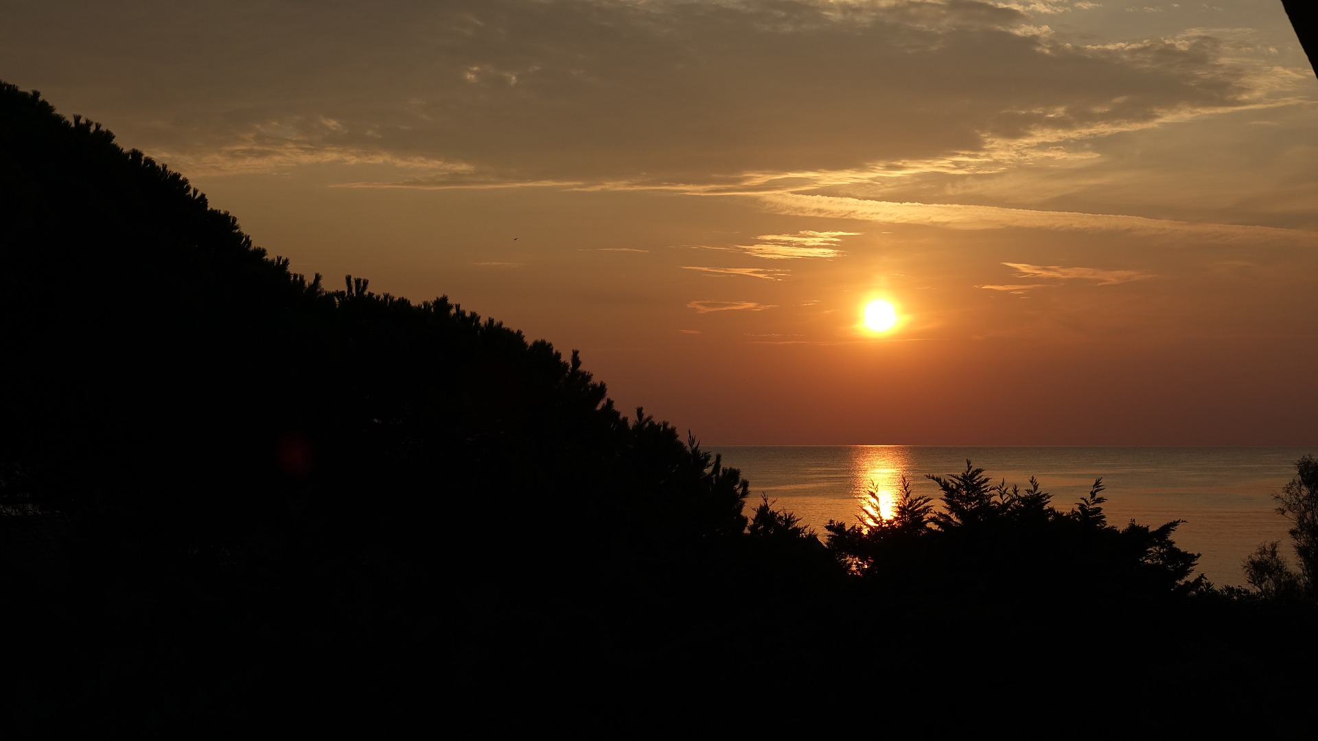 Lever coucher de soleil à San Nicolao