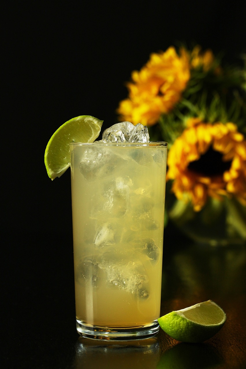 cocktail menthe citron